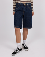 Flip Mommy Low Rise Wide Leg Denim Jort